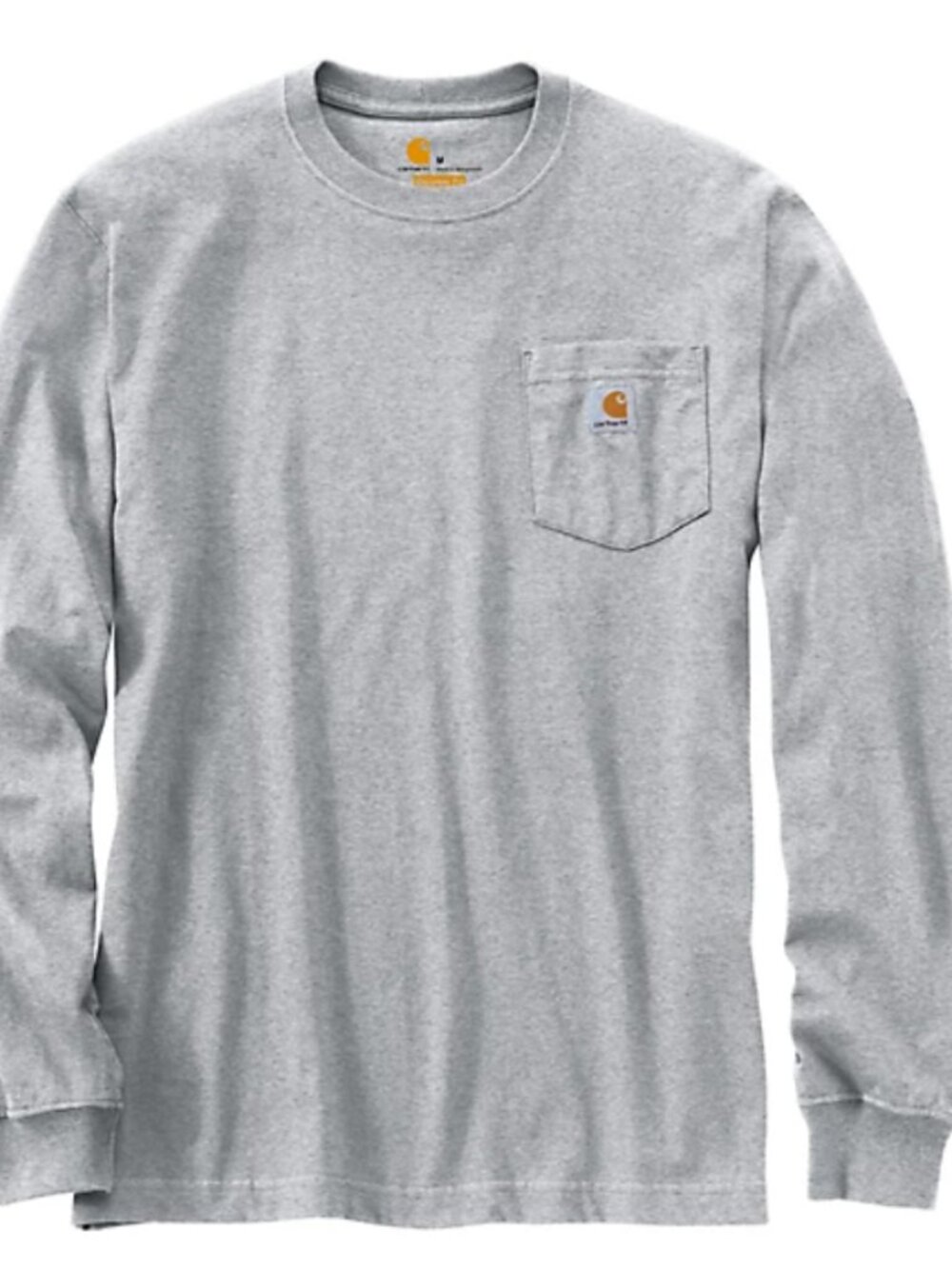 Carhartt Gray Long Sleeve T-shirt Size XL Tall